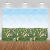 Easter Brights Backdrop Banner – Party Decor – 3 Pieces