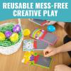 Fun Express 3 1/2″ x 6 3/4″ Brightly Colored Easter Icons Magic Screens – 12 Pc.