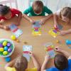 Fun Express 3 1/2″ x 6 3/4″ Brightly Colored Easter Icons Magic Screens – 12 Pc.