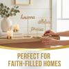 Fun Express 5 3/4″ – 11″ Religious Phrase Easter Wooden Tabletop Signs – 3 Pieces