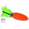 Fun Express Foam Carrot Missiles Easter Basket Toys, Flying Toys, Active Games – Orange (24 Pieces)