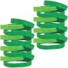 Fun Express Shamrock Rubber Bracelets – St. Patrick’s Day Jewelry Set Green Shamrock Design Fun & Festive Accessories for Party Favors Gifts, or Celebration – Comfortable Durable & Vibrant – 24 Pieces