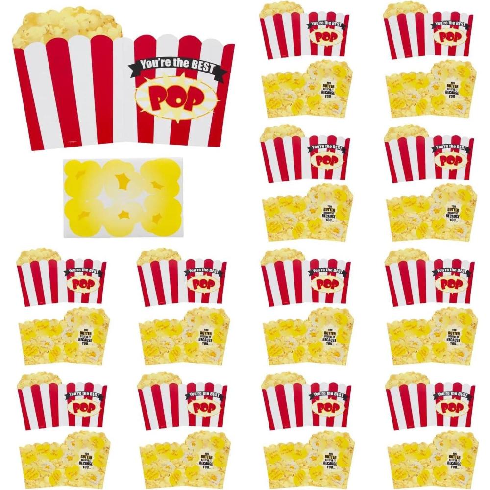 image:imageFun Express 5 12 x 7 Fathers Day Popcorn Bucket Card Craft Kit Makes 12