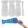Fun Express Bulk 48 Pc. Color Your Own Father’s Day Best Dad Paper Ties