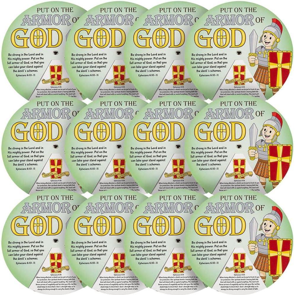 image:imageFun Express Armor of God Learning Wheels VBS Vacation Bible School SuppliesDecor 12 Pieces