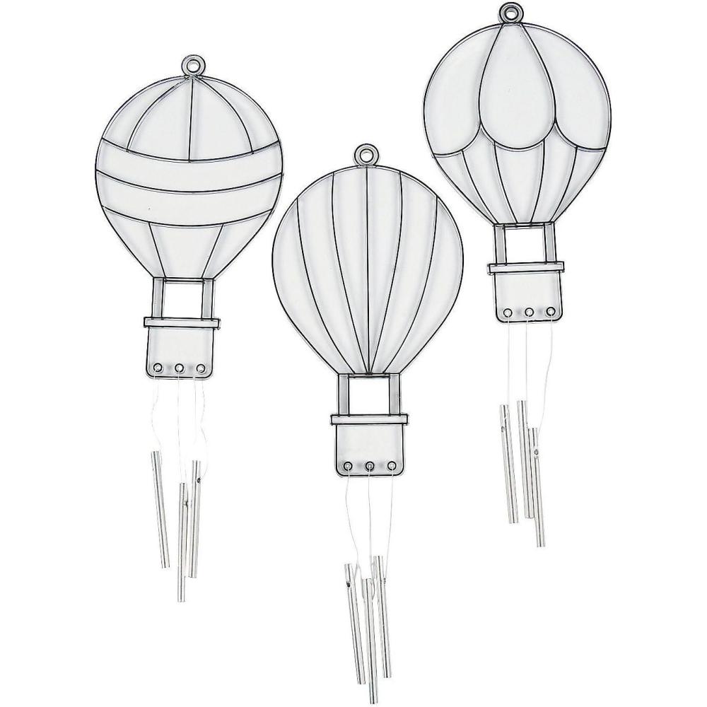 image:imageFun Express Hot Air Balloon Suncatcher Wind Chimes VBS Vacation Bible School SuppliesDecor Crafts for Kids and Fun Home Activities