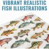 6 1/2″ Fishing Party Paper Luncheon Napkins – 16 Count, Vacation Bible School Supplies