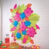 Fun Express – Luau Tropical Paper Decor Kit for Party – Party Decor – General Decor – Decorating Kits – Party – 50 Pieces