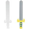 Fun Express DIY Swords for Kids – Makes 12, Each Toy is 20 inches Long – Crafts for Kids and Fun Home Activities – VBS Vacation Bible School Supplies/Decor