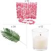Fun Express Elevated Luau Table Decorating Kit – 48 Pc