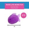 Fun Express Fish Shaped Bouncing Balls – Toys – VBS Vacation Bible School Supplies/Decor – 12 Pieces(Small)