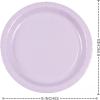 Fun Express Lavender Paper Dinner Plates – Lavender Disposable Dessert Paper – Tableware Dinner Plates for Wedding Events & Celebrations Baby Shower Birthday Party Supplies – 24 Pieces