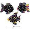 Fun Express Magic Color Scratch Fish (24Pc) – Crafts for Kids and Fun Home Activities – VBS Vacation Bible School Supplies/Décor