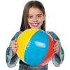 Fun Express Mega Bulk Inflatable Beach Balls – 50 Pack Classic Rainbow Pool Toys for Kids – 11 Inch Bulk Party Favors for Summer Luau, VBS, Birthday Decorations, and Outdoor Water Games