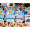 Fun Express Mega Bulk Inflatable Beach Balls – 50 Pack Classic Rainbow Pool Toys for Kids – 11 Inch Bulk Party Favors for Summer Luau, VBS, Birthday Decorations, and Outdoor Water Games