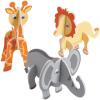 Fun Express 3-D Foam Safari Animals Ck – VBS Vacation Bible School Supplies/Decor – Crafts for Kids and Fun Home Activities