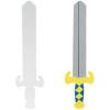 Fun Express DIY Swords for Kids – Makes 12, Each Toy is 20 inches Long – Crafts for Kids and Fun Home Activities – VBS Vacation Bible School Supplies/Decor