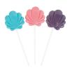Fun Express Mermaid Party Seashell Shaped Suckers – VBS Vacation Bible School Supplies/Decor – (individually wrapped set of 12)