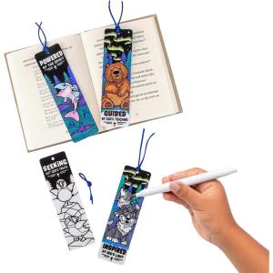 2″ x 7″ Color Your Own Great North VBS Bookmarks – 12 Pieces, Vacation Bible School Supplies