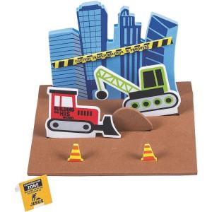 Construction Vbs 3D Craft Kit – Crafts for Kids and Fun Home Activities