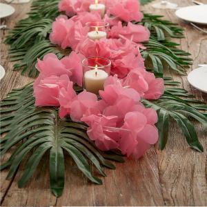 Fun Express Elevated Luau Table Decorating Kit – 48 Pc