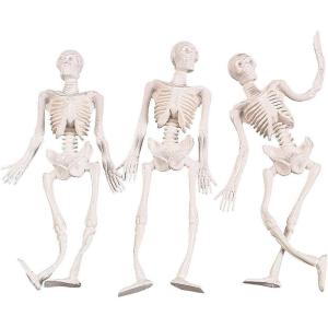 Fun Express Halloween Stretchy Skeletons – 12 Pack