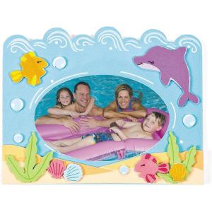 Fun Express Under The Sea Picture Frame Craft Kits – Makes 12 – Crafts for Kids and Fun Home Activities – VBS Vacation Bible School Supplies/Decor
