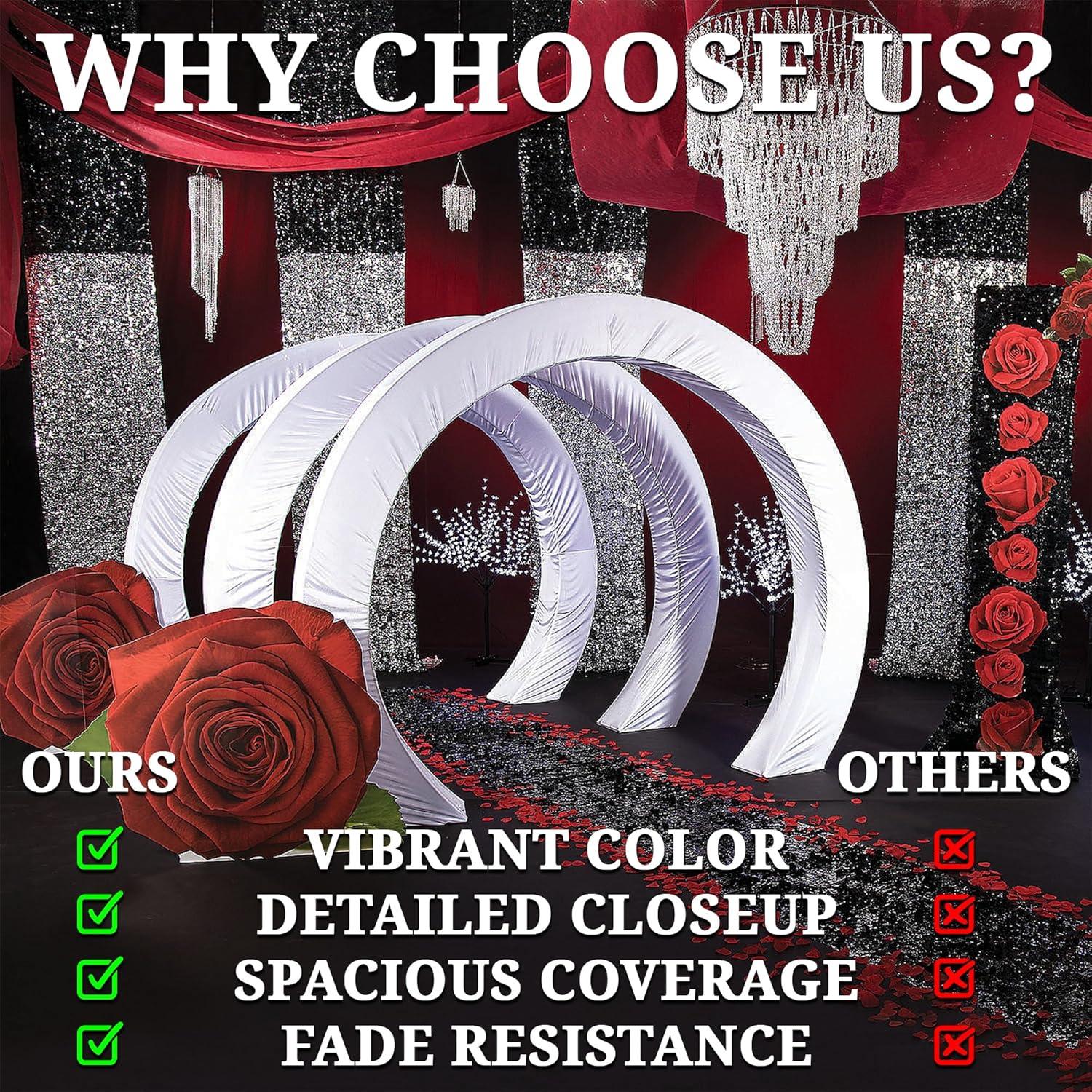 image:imageBlack Floral Sheeting Backdrop for Weddings 3 feet by 15 feet Great for Weddings