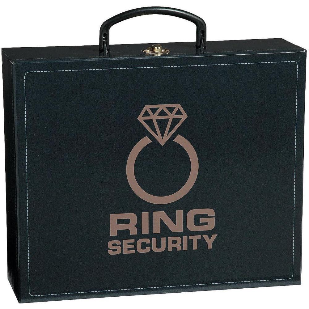 image:imageFun Express Wedding Ring Bearer Security Case Coated Cardboard Box Unique Ceremony Supplies