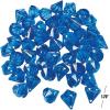 Acrylic Diamond-Shaped Blue Gems (1″ x .75″) 25 Count – Elegant & Dazzling Design, Great Decorations For Weddings & Themed Parties