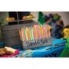 Candy Filled Straws Powder Sticks – Bulk Set of 240 – Party, Gender Reveal, Wedding and Buffet Candy (Hot Pink)(Assorted)