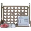 Fun Express – Love Connect Wood Disc Game for Wedding – Toys – Games – Indoor & Mini Game Sets – Wedding – 1 Piece