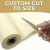 Fun Express 40 x 100 Feet Plastic Table Cover Roll Premium Disposable Plastic Tablecloth for All Type/Shape Tables | Picnic, Party, Banquet, Birthdays, Weddings (Green)(Ivory)