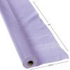 Fun Express 40 x 100 Feet Plastic Table Cover Roll Premium Disposable Plastic Tablecloth for All Type/Shape Tables | Picnic, Party, Banquet, Birthdays, Weddings (Green)(Lilac)