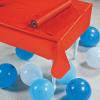 Fun Express 40 x 100 Feet Plastic Table Cover Roll Premium Disposable Plastic Tablecloth for All Type/Shape Tables | Picnic, Party, Banquet, Birthdays, Weddings (Green)(Red)