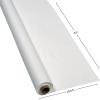 Fun Express 40 x 100 Feet Plastic Table Cover Roll Premium Disposable Plastic Tablecloth for All Type/Shape Tables | Picnic, Party, Banquet, Birthdays, Weddings (Green)(White)