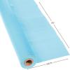 Fun Express 40 x 100 Feet Plastic Table Cover Roll Premium Disposable Plastic Tablecloth for All Type/Shape Tables | Picnic, Party, Banquet, Birthdays, Weddings (Green)(Light Blue)
