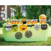 Fun Express 40 x 100 Feet Plastic Table Cover Roll Premium Disposable Plastic Tablecloth for All Type/Shape Tables | Picnic, Party, Banquet, Birthdays, Weddings (Green)(Lime)