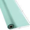 Fun Express 40 x 100 Feet Plastic Table Cover Roll Premium Disposable Plastic Tablecloth for All Type/Shape Tables | Picnic, Party, Banquet, Birthdays, Weddings (Green)(Mint)