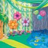 Fun Express 40 x 100 Feet Plastic Table Cover Roll Premium Disposable Plastic Tablecloth for All Type/Shape Tables | Picnic, Party, Banquet, Birthdays, Weddings (Green)(Green)