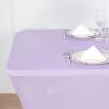 Fun Express 40 x 100 Feet Plastic Table Cover Roll Premium Disposable Plastic Tablecloth for All Type/Shape Tables | Picnic, Party, Banquet, Birthdays, Weddings (Green)(Lilac)