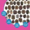 Fun Express Bulk Cross Worry Stones – Home Decor – Vbs Vacation Bible School Supplies Decor – Religious Gifts for Friends Wedding Christmas – 48 Pieces