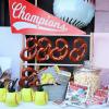 Fun Express Pretzel Rod Holder Stand – Wood Pretzel Serving Stand Display for Party, Wedding & Events | Bagel Holder Donut Stand with Rustic Design | Tabletop Food Display Rack for Catering