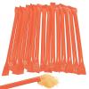 Candy Filled Straws Powder Sticks – Bulk Set of 240 – Party, Gender Reveal, Wedding and Buffet Candy (Hot Pink)(Orange)