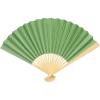 Fun Express 10″ Sage Green Paper & Wood Folding Hand Fans – 12 Pc.