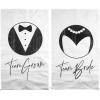 Fun Express Wedding Potato Sack Race Bags – 12 Pc
