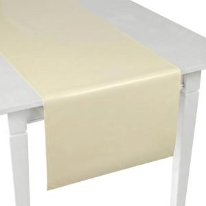 Fun Express 40 x 100 Feet Plastic Table Cover Roll Premium Disposable Plastic Tablecloth for All Type/Shape Tables | Picnic, Party, Banquet, Birthdays, Weddings (Green)(Ivory)
