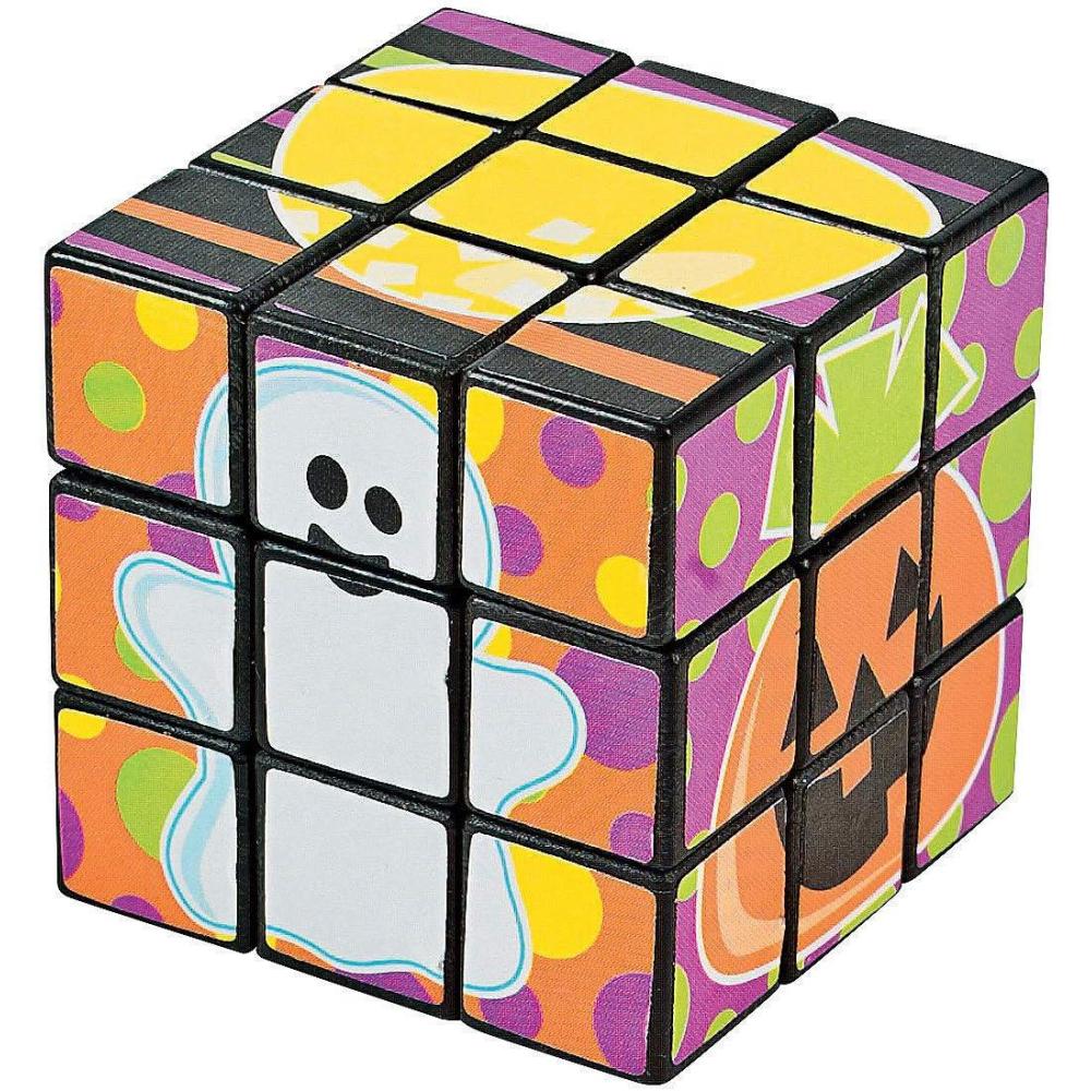 image:imageFun Express  Mini Halloween Magic Cubes for  Toys  Games  Puzzle Games amp Mind Teasers  Halloween  12 Pieces