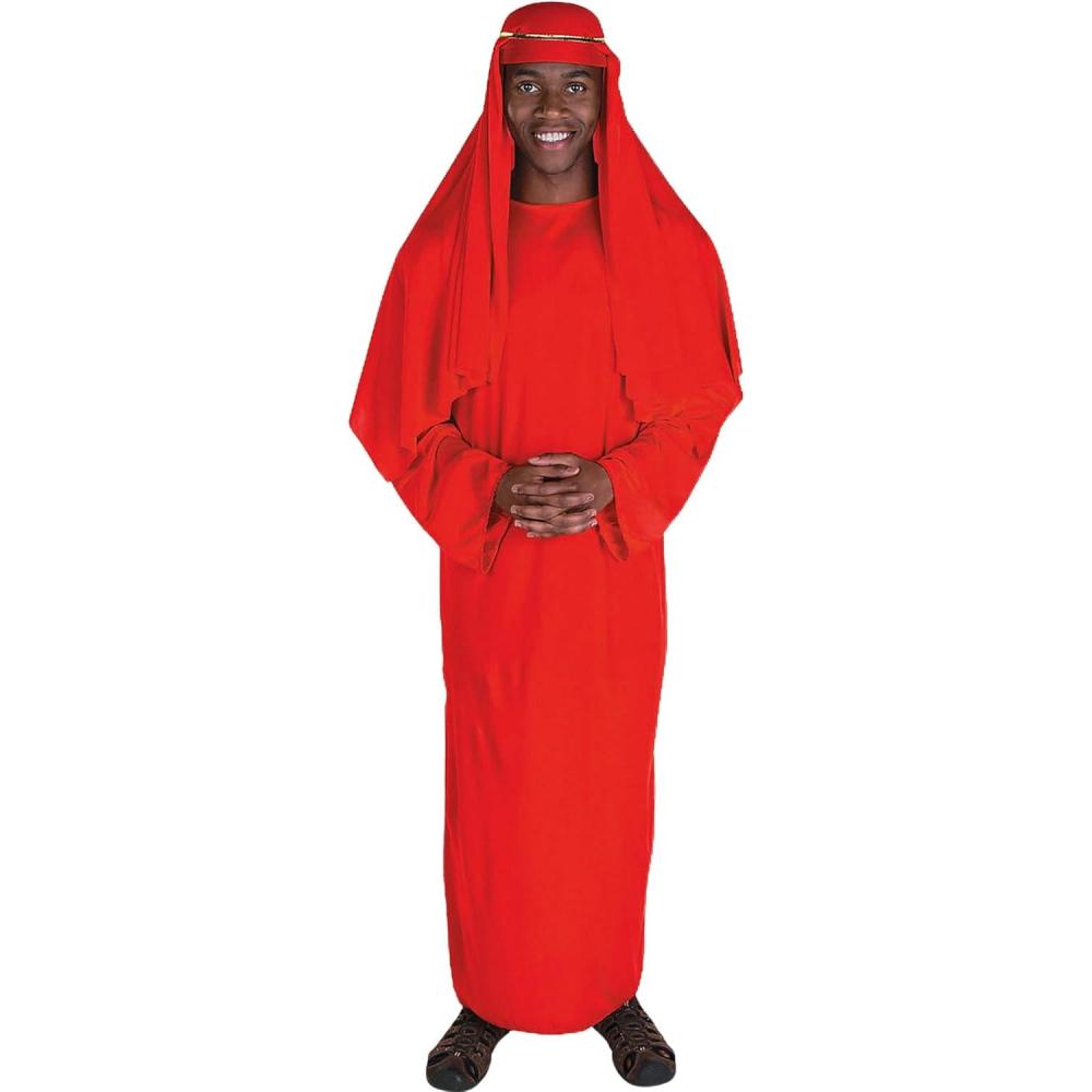 image:imageFun Express Adult Red Nativity Robe amp Hat for Christmas