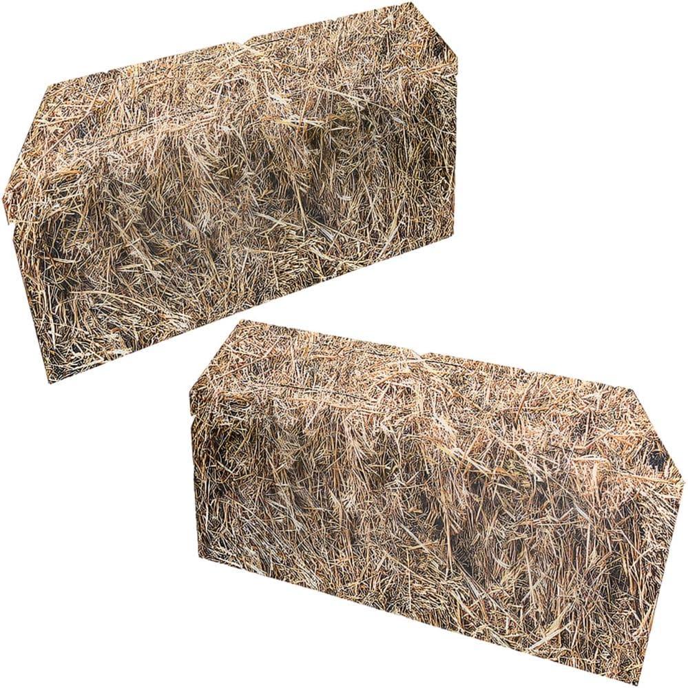 image:imageFun Express Flat Hay Bale StandUps for Christmas Holiday Party Decor Floor Displays amp Festive Celebrations Ideal Christmas Parties amp Holiday Dcor Perfect for Indoor amp Outdoor Use 2 Pieces